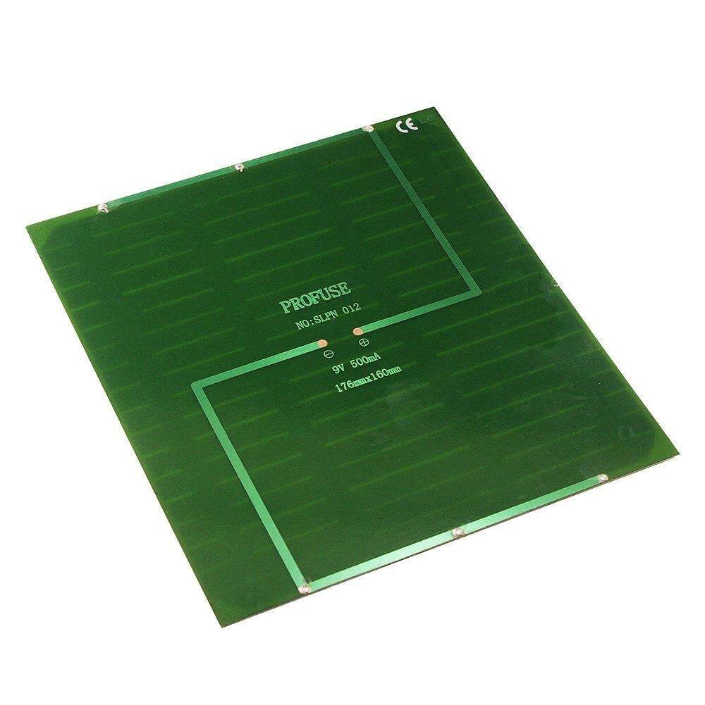 9V 500mA Günəş Paneli - 176x160mm - 2