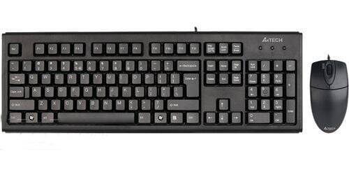 A4 Tech KM-72620D USB Kabelli Klaviatura Mouse Dəsti - 2