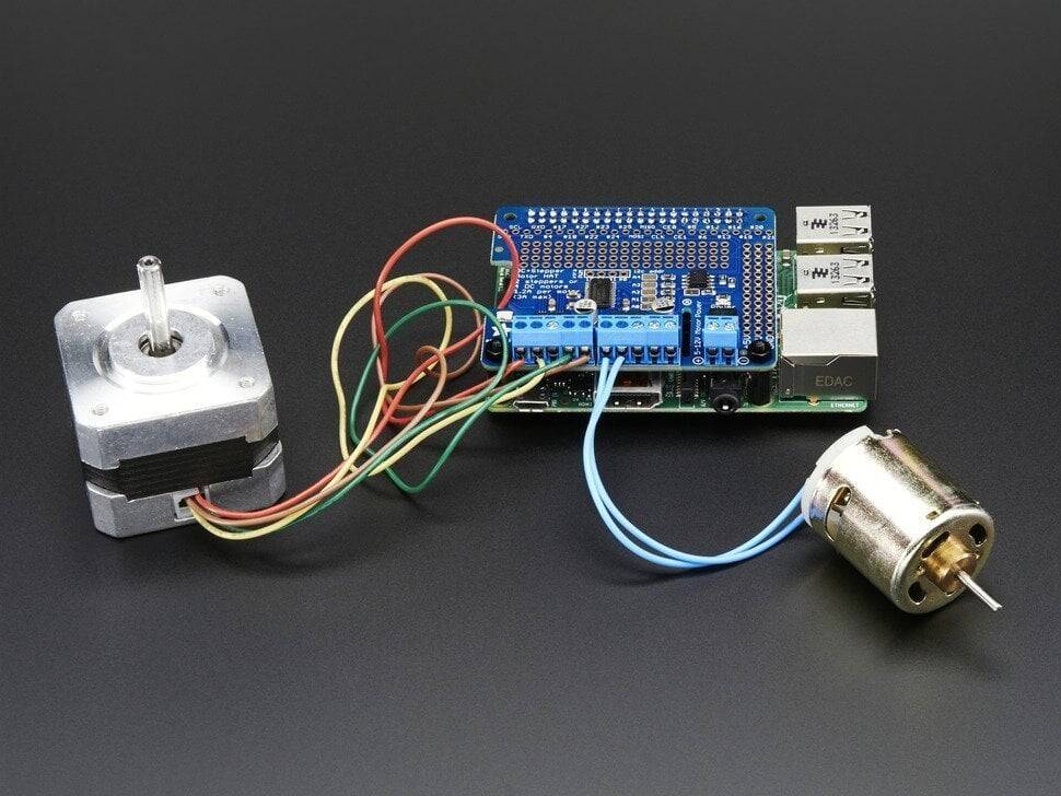 Adafruit DC-Step Motor Shield - 3