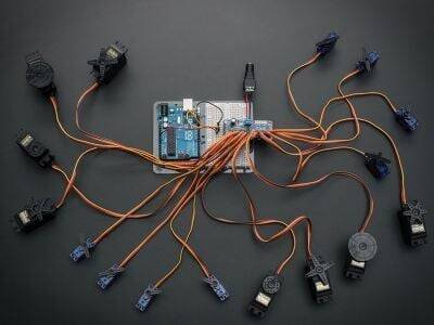 Adafruit PCA9685 16 Kanal I2C PWMServo Sürücü Kartı - 3