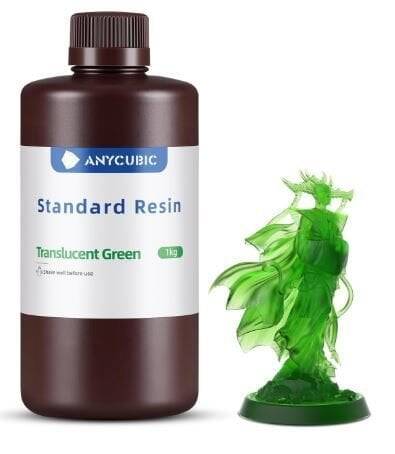 Anycubic Standart Reçine Translucent Yaşıl - 1 kq - 1
