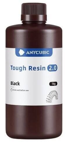 Anycubic Tough Reçine 2.0 Qara - 1 kq - 1