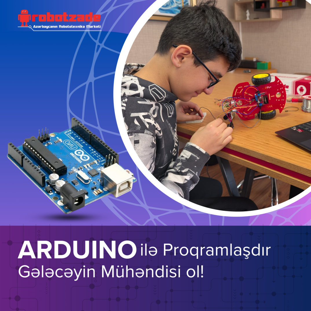 Arduino ilə Proqramlaşdırma Kursu - 1