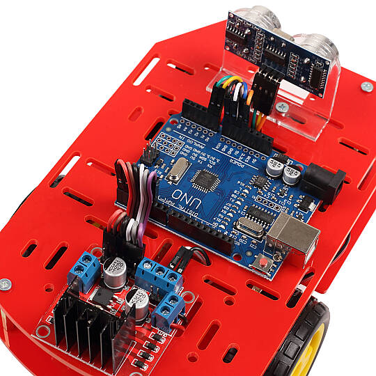 Arduino Maneədən Qaçan Robot Dəsti - 4