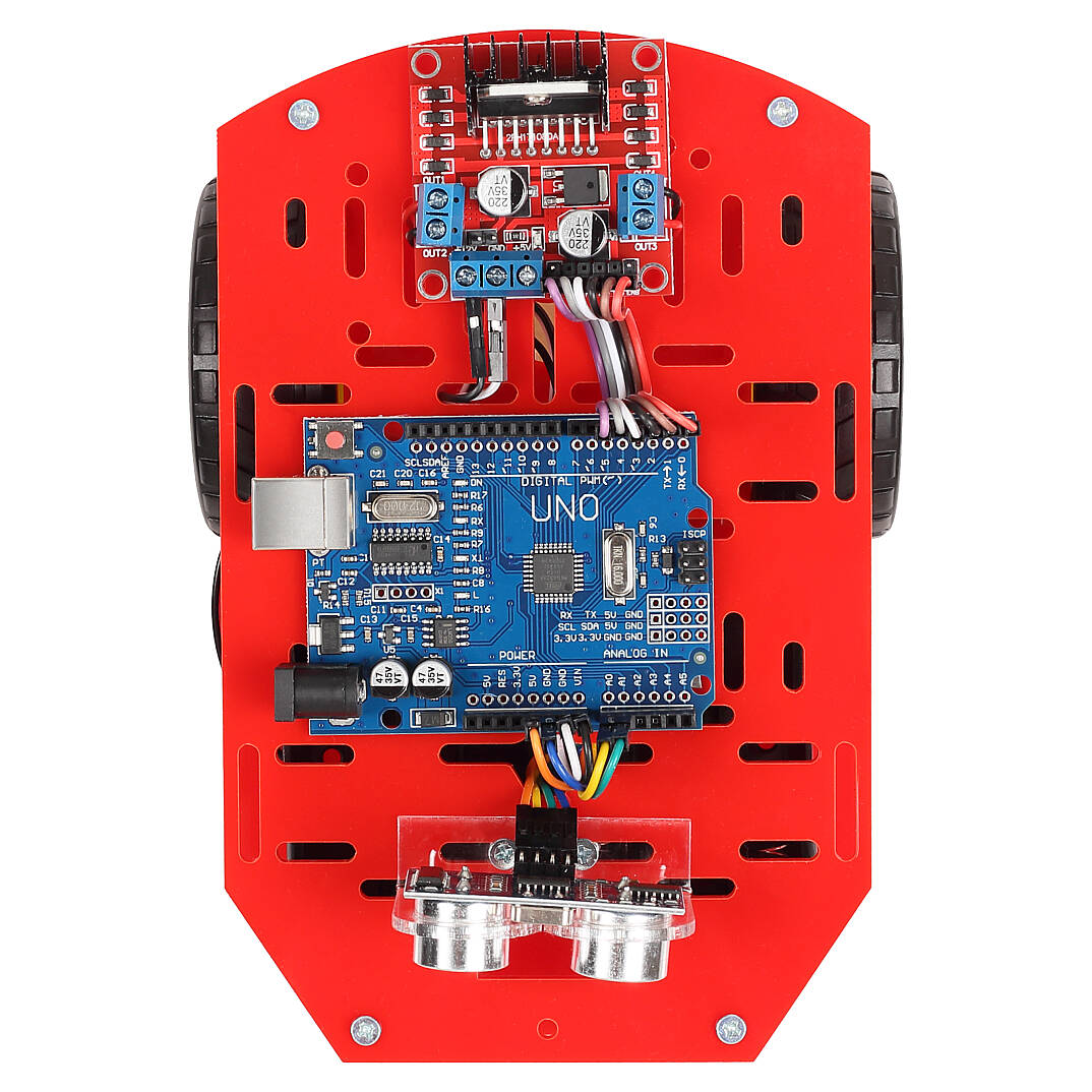 Arduino Maneədən Qaçan Robot Dəsti - 6