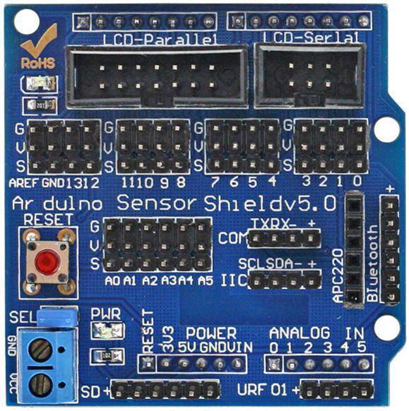 Arduino Servo və Sensor Shield - 3