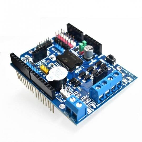 Arduino SMD L298 Cüt Motor Sürücü Shield - 2