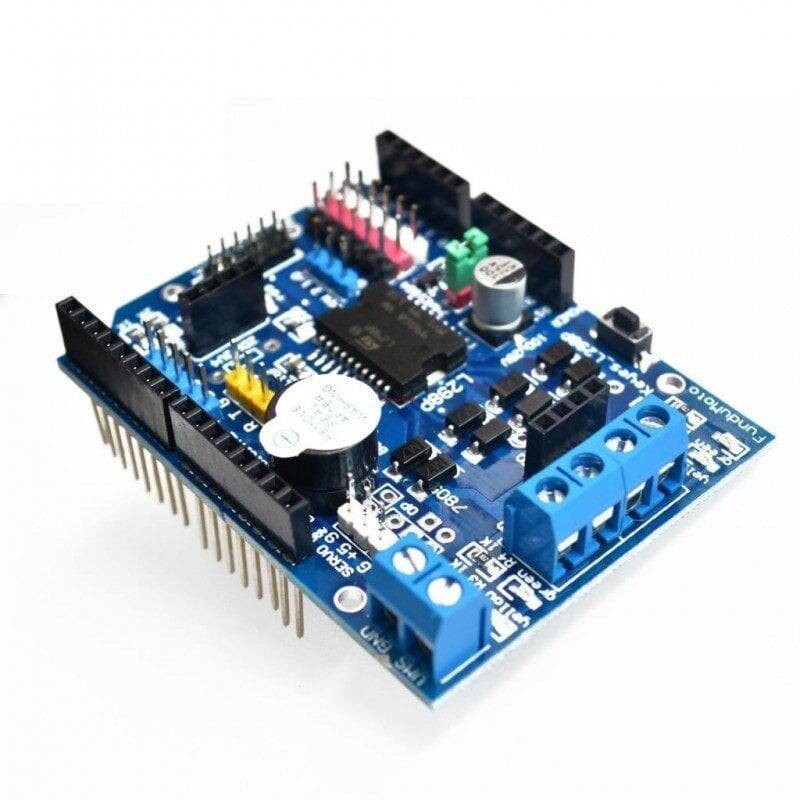 Arduino SMD L298 Cüt Motor Sürücü Shield - 2