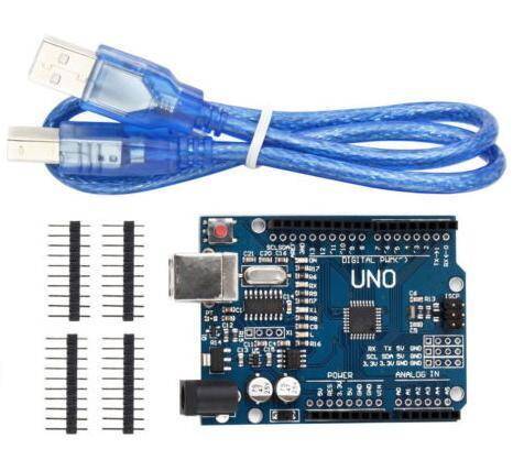 Arduino UNO R3 Klon + Kabel Hədiyyə (USB Chip CH340) - 3
