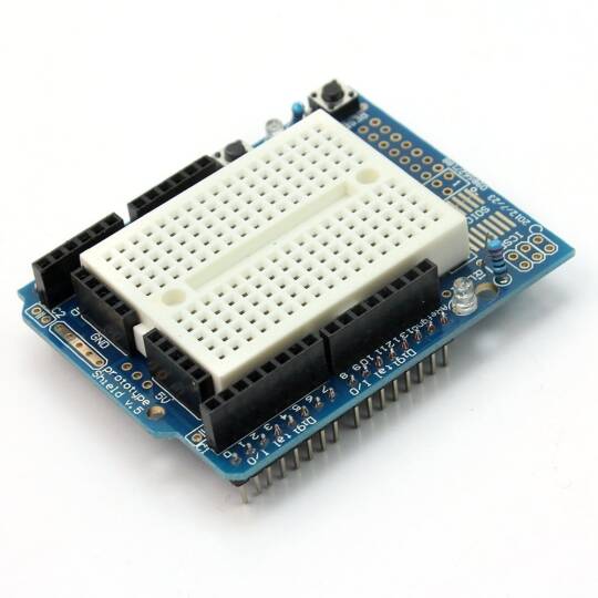 Arduino Uno R3 ProtoShield + Mini Breadboard - 2