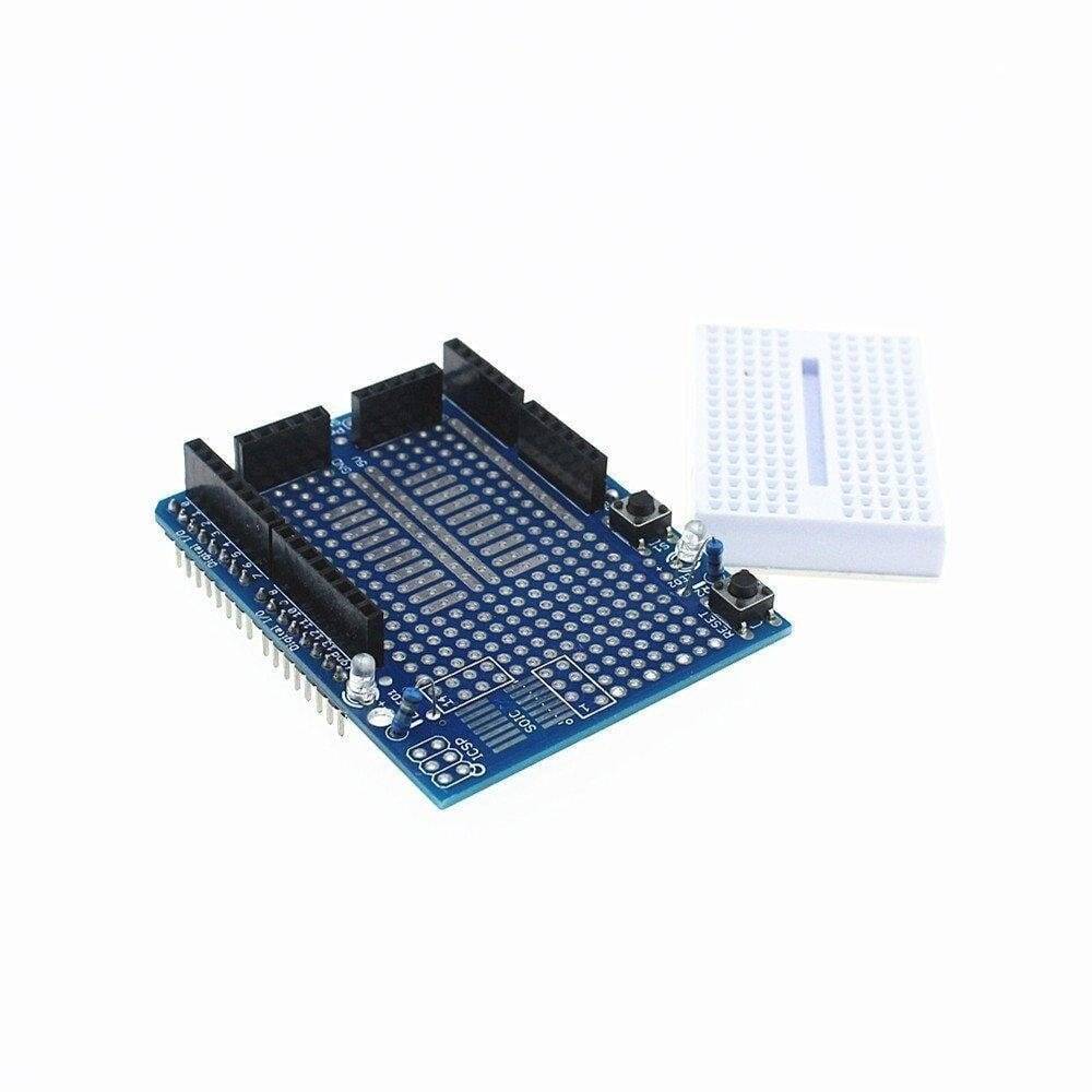 Arduino Uno R3 ProtoShield + Mini Breadboard - 3