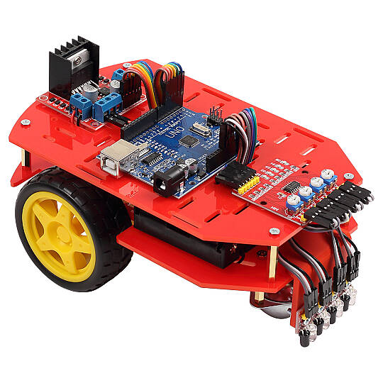 Arduino Xətt İzləyən Robot Dəsti