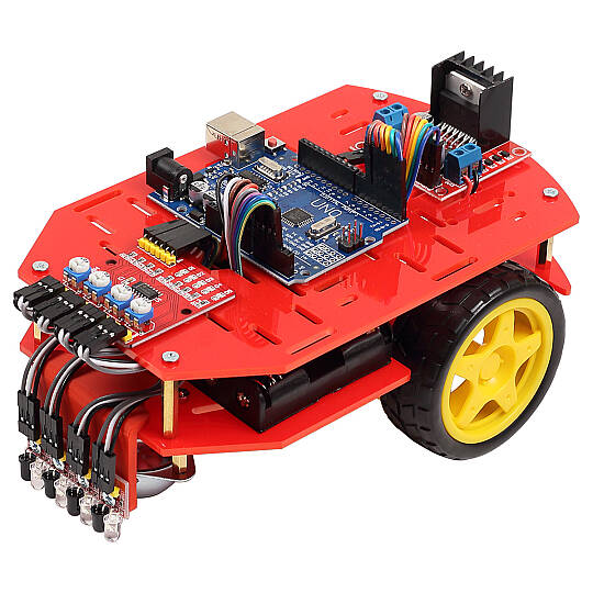 Arduino Xətt İzləyən Robot Dəsti - 2