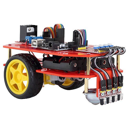 Arduino Xətt İzləyən Robot Dəsti - 3