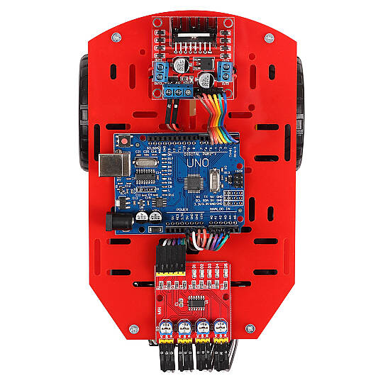 Arduino Xətt İzləyən Robot Dəsti - 5