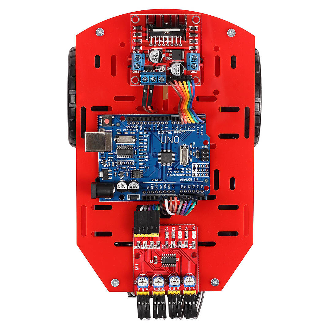 Arduino Xətt İzləyən Robot Dəsti - 5