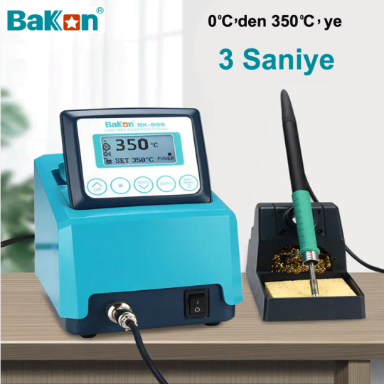 Bakon BK999 Ağıllı Profesional Lehimləmə Stansiyası - 3