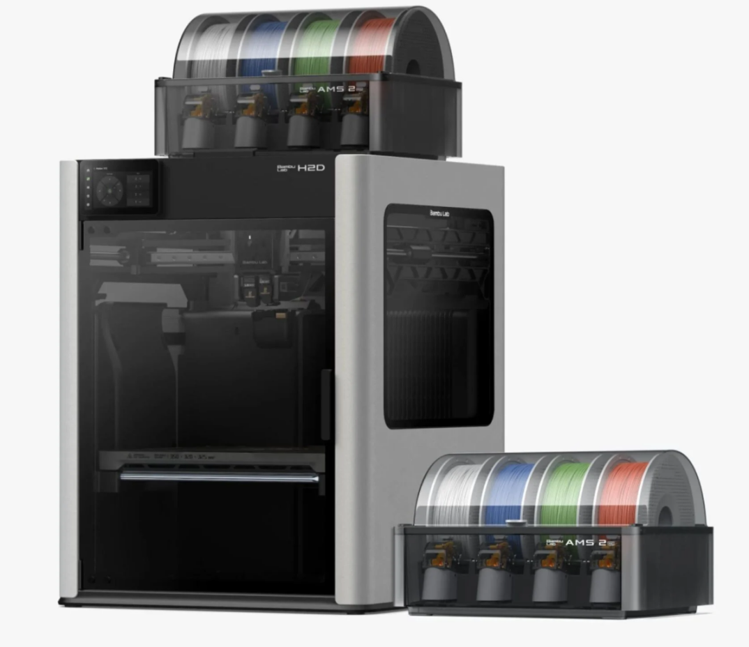 Bambu Lab H2D Combo 3D Printer - 1