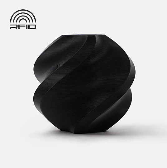 Bambu Lab PLA Basic Filament Qara - 1 kq
