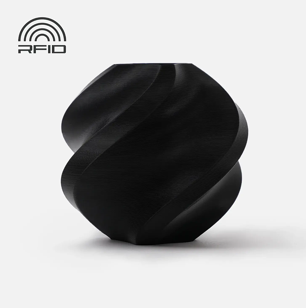 Bambu Lab PLA Basic Filament Qara - 1 kq - 1