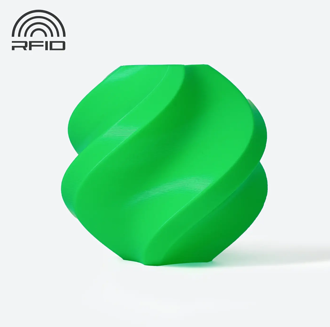 Bambu Lab PLA Basic Filament Yaşıl - 1 kq - 1