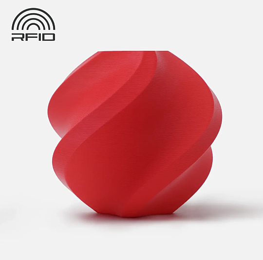 Bambu Lab PLA Matte Filament Al Qırmızı - 1 kq
