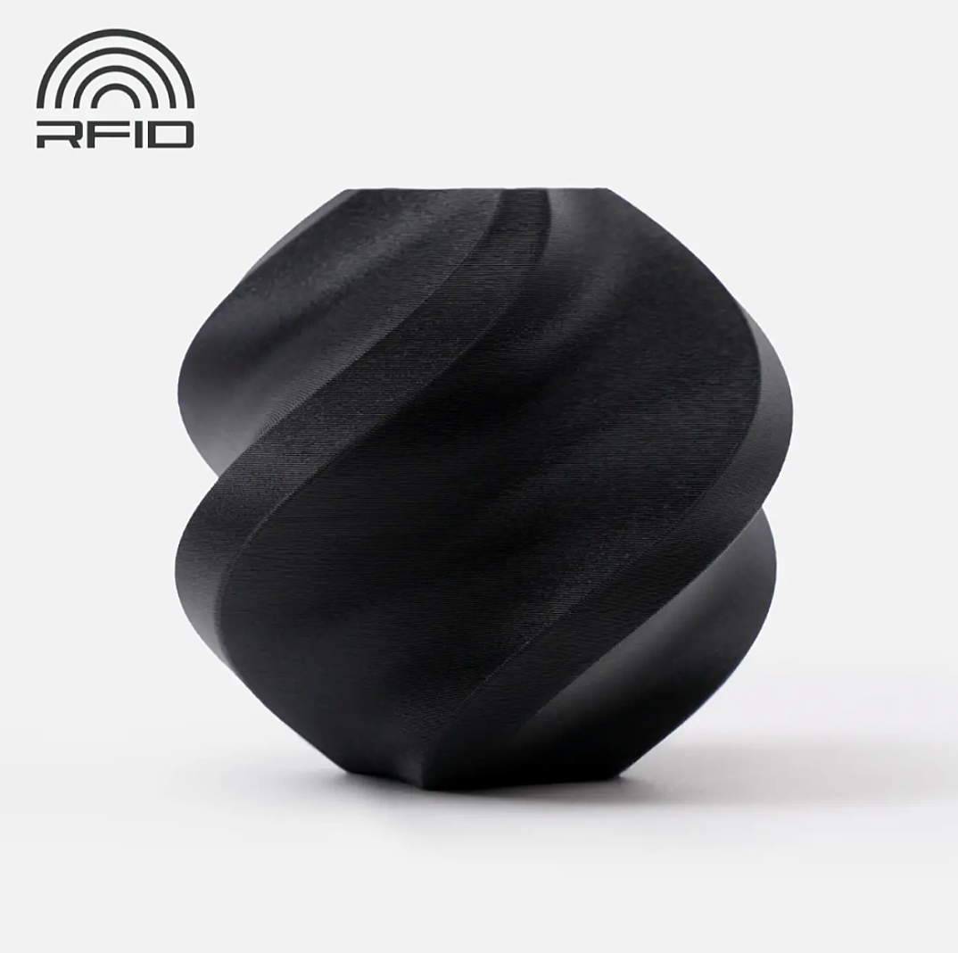 Bambu Lab PLA Matte Filament Kömür Qarası - 1 kq - 1