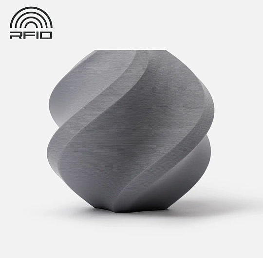 Bambu Lab PLA Matte Filament Kül Bozu - 1 kq