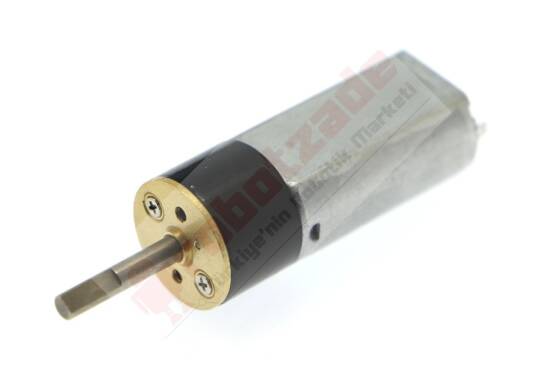 Black Spark 6V 1000 RPM DC Motor - Mini Sumo Robot Motoru - 2