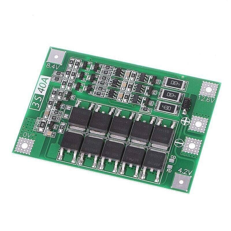 BMS Modul 3S 40A Li-Po Batareya Balans Şarj Dövrəsi - 1