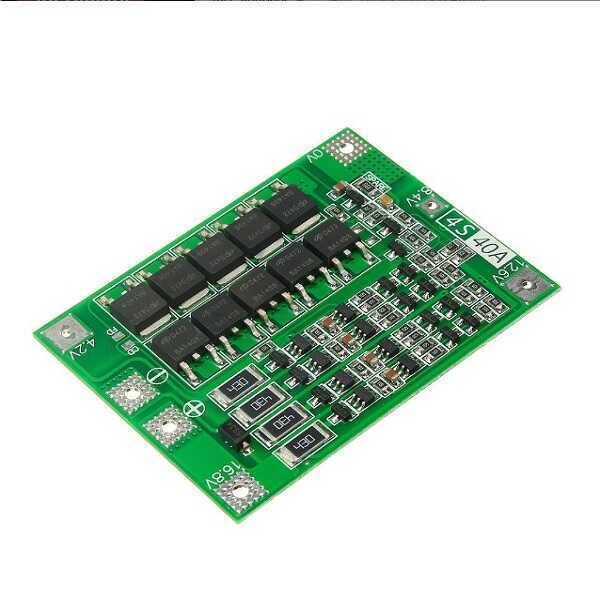 BMS Modul 4S 40A Li-Po Batareya Balans Şarj Dövrəsi - 2