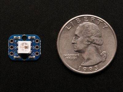 Breadboard ilə Uyğun NeoPixel (4′lü Paket) - 2