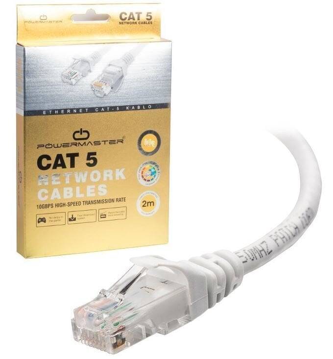 CAT5 Ethernet Kabeli 2 metr - Boz - 1