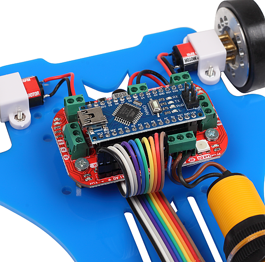 Çita Sürətli Xətt İzləyən Robot Dəsti - 6000RPM - 3