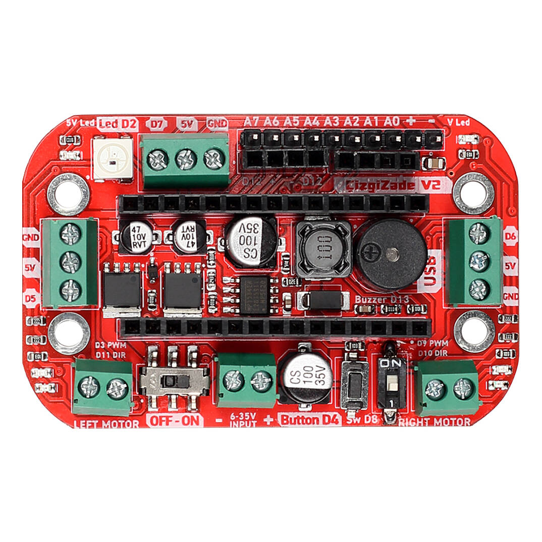 ÇizgiZade Arduino Robot Kartı - 2