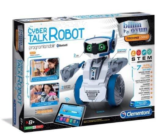 Clementoni Robotik Təlim Dəsti - Cyber Talk Robot - 2