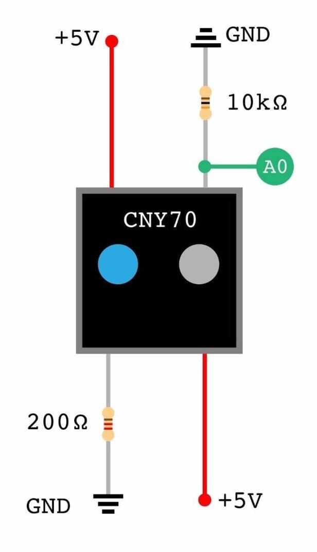 CNY70 İnfraqırmızı Sensor - 2