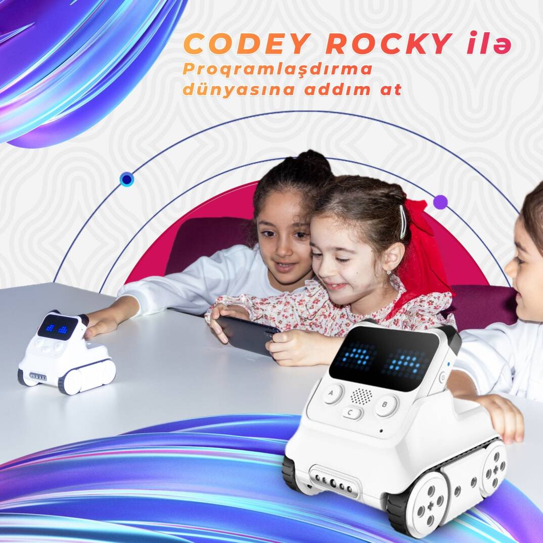 Codey Rocky ilə Robot Texnologiyaları və Proqramlaşdırma Kursu - 1