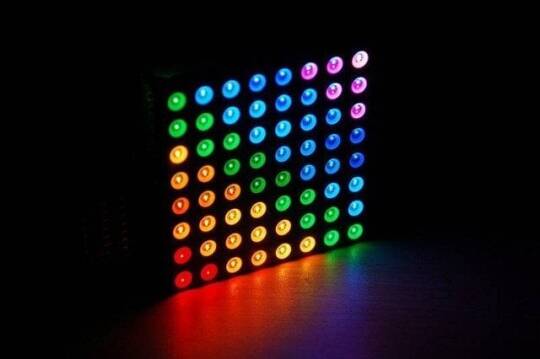 Colorduino - 8x8 RGB LED Matrix Driver Kartı - 4