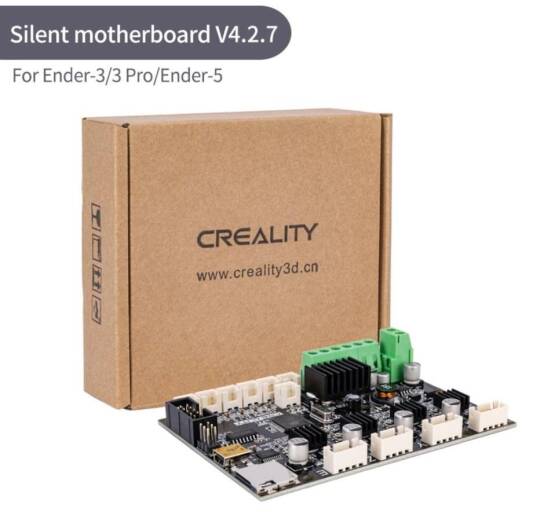 Creality Ender 3 Pro Səssiz Anakart V4.2.7 BL Touch Uyğun - 1