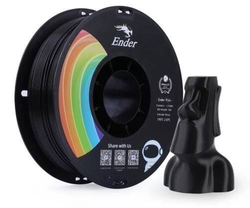 Creality Ender PLA Filament Qara - 1 kq