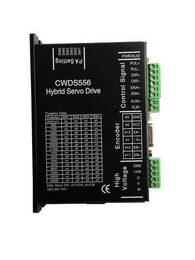 CWDS556 Enkoderli Step Motor Sürücüsü 6A 20V-50V