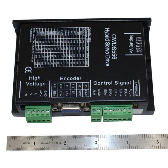 CWDS556 Enkoderli Step Motor Sürücüsü 6A 20V-50V - 3