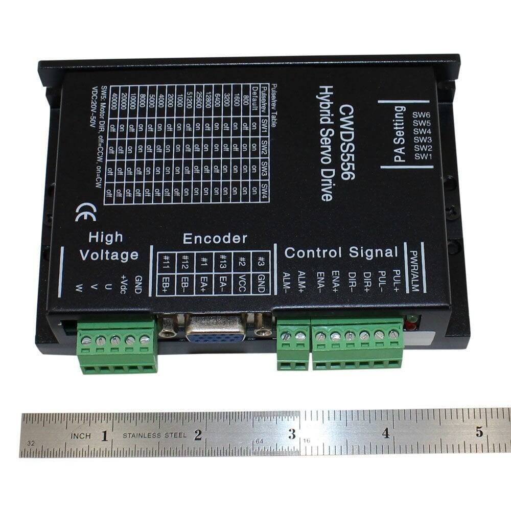 CWDS556 Enkoderli Step Motor Sürücüsü 6A 20V-50V - 3