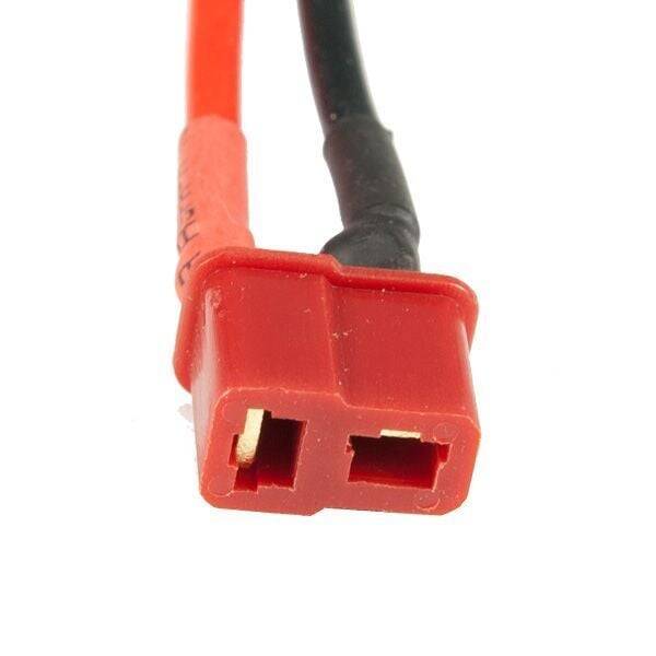 Deans T Plug Dişi Li-Po Batareya Şarj Kabeli 12AWG - 1