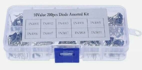 DO-41 Kılıf Silikon Diod Dəsti - 100 Ədəd 10 Çeşid - 1