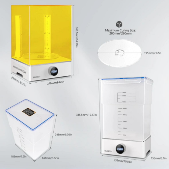Elegoo Mercury XS Bundle Yuma və Kürləmə - 3