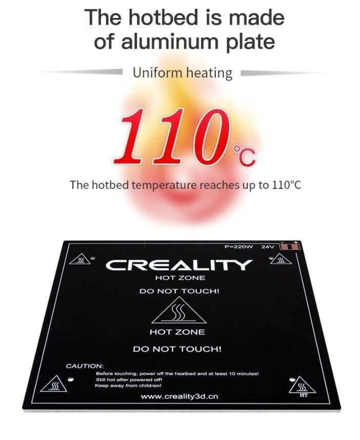 Ender 3 V2 Heatbed Qızdırcı Lövhə - 3