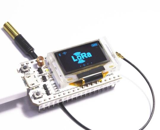 ESP-32 LoRa 433 MHz Ekranlı Geliştirme Kartı SX1278 - 2
