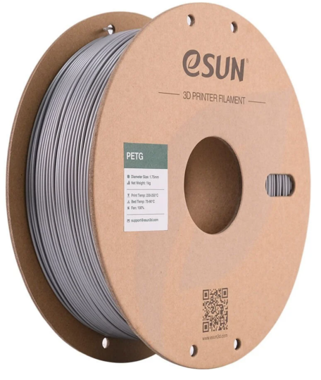 Esun PETG 1.75mm Filament Gümüş - 1 kq
